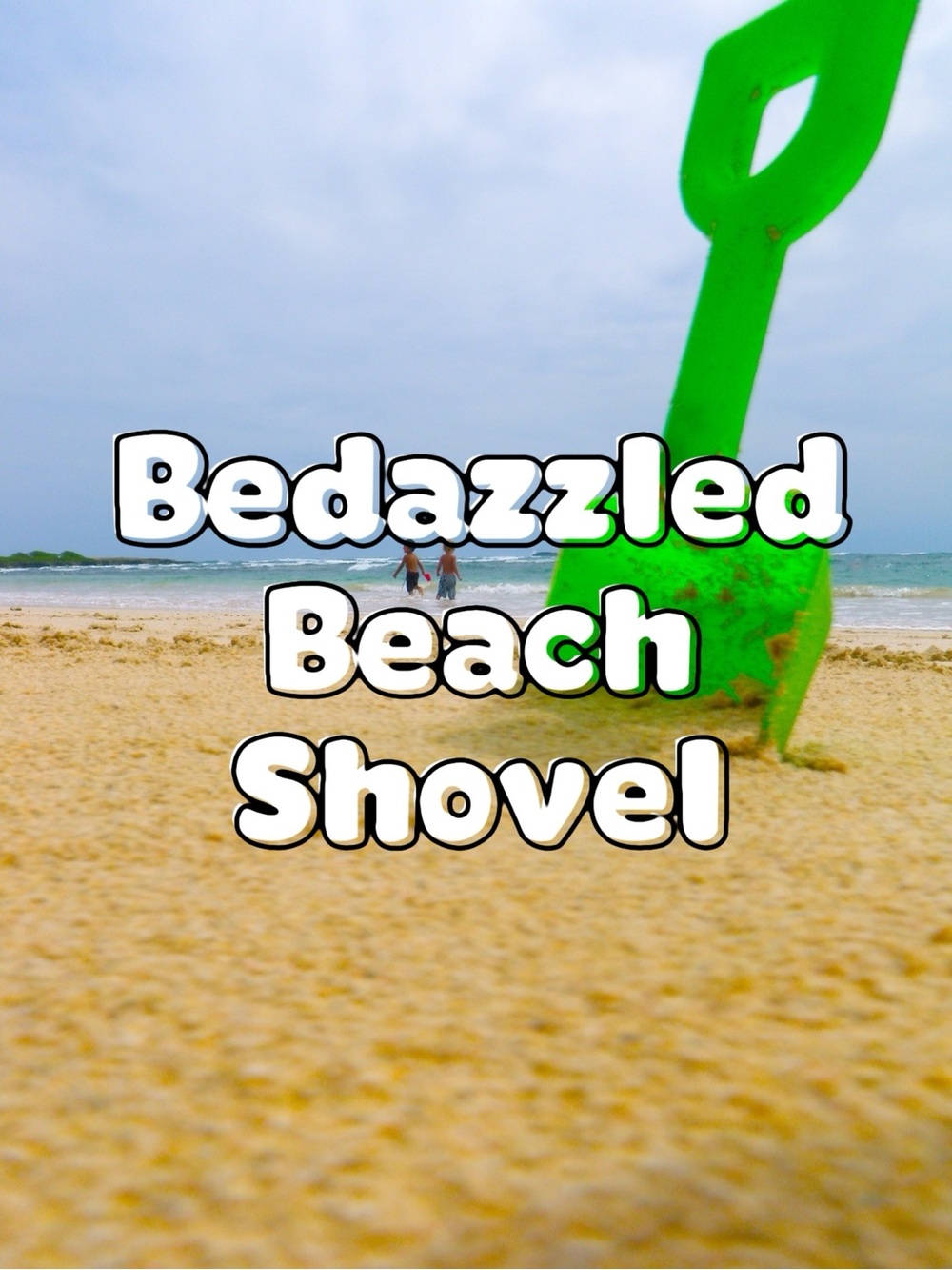 Custom Bedazzled Beach Shovel